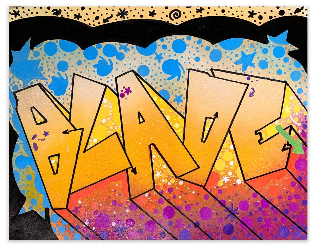 Spray Can to Gallery The Vibrant Journey of BLADE Graffiti's Reigning Monarch