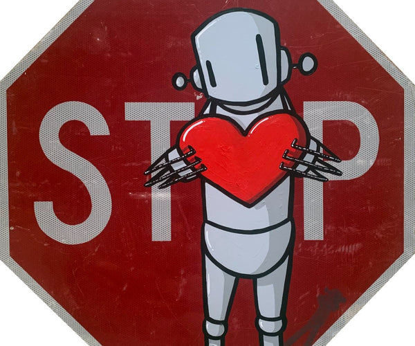 Chris RWK and the Rise of Robot Graffiti – Sprayed Paint Art Collection