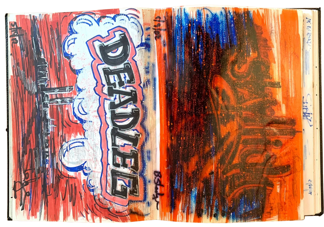 Dead Leg> Pop Artist Graffiti Street Artworks