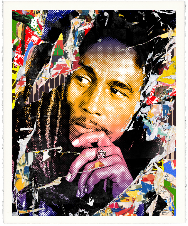 Bob Marley Graffiti Street Pop Art
