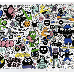 Germs> Pop Artist Graffiti Street Artworks