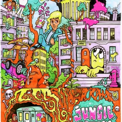 Rosy One> Pop Artist Graffiti Street Artworks