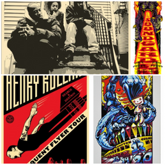 Gig Poster & Events Graffiti Street Pop Artwork