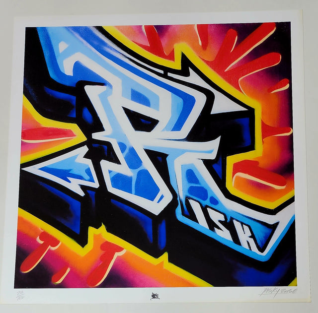 Risk Rock> Pop Artist Graffiti Street Artworks
