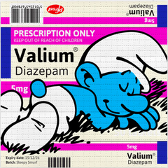 Smurfs Graffiti Street Pop Art