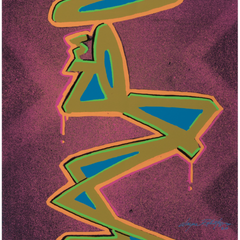 Card Stock Paper Graffiti Street Pop Artwork