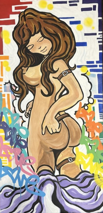 KayLove> Pop Artist Graffiti Street Artworks