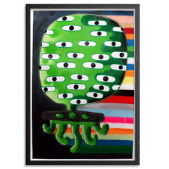 UFO907> Pop Artist Graffiti Street Artworks