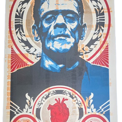 Frankenstein Graffiti Street Pop Art