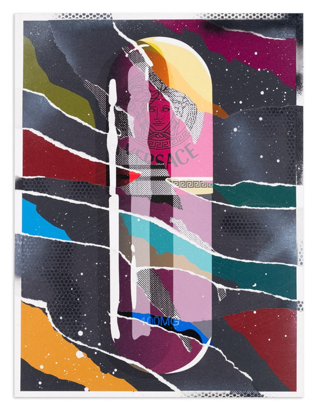 Versace Graffiti Street Pop Art