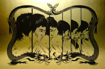 Bruce Lee Graffiti Street Pop Artwork