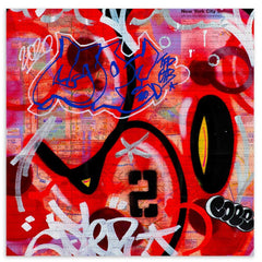 Subway Map Paint Graffiti Street Pop Art