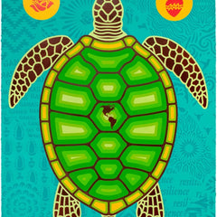 Turtle Graffiti Street Pop Art