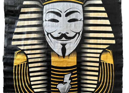 Anonymous Pharaoh Blacked Out Giclee Print by Marwan Shahin