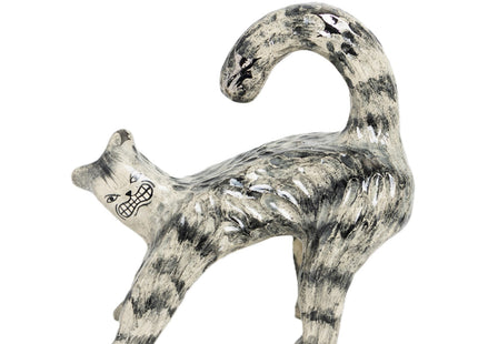 30 Perceptions of a Tiger 23 Gold Sculpture by Violeta Hernandez