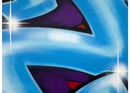 A-Z Lettering 9185 Z Original Spray Paint Painting by Seen UA