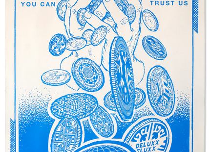 An Act of Faith HPM Acrylic Spray Paint Silkscreen Print by Faile