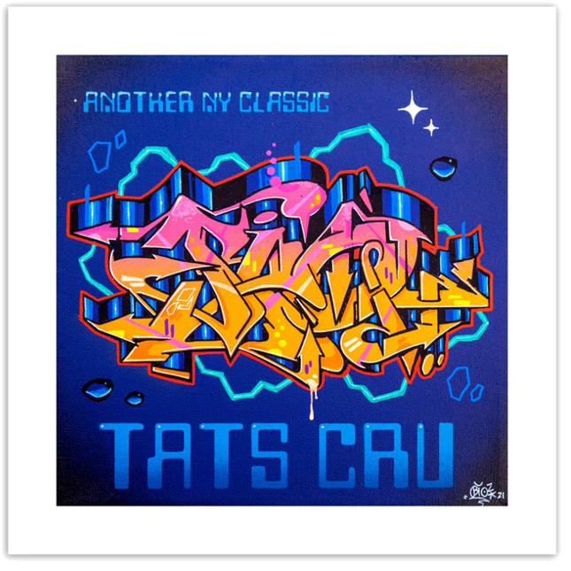 Another New York Classic PP Print by Tats Cru x BIO- Wilfredo Feliciano