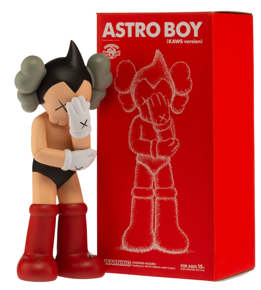 Astro Boy Red Original 1st Edition Art Toy by Kaws- Brian Astro Boy Red Original 1st Edition Art Toy by Kaws- Brian