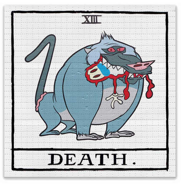 BLOTTER Impresión de archivo de papel secante de ARTIST