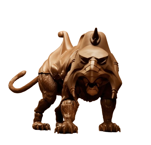 Battle Cat MOTU He-Man Art Toy par Virgil Abloh - Blanc cassé