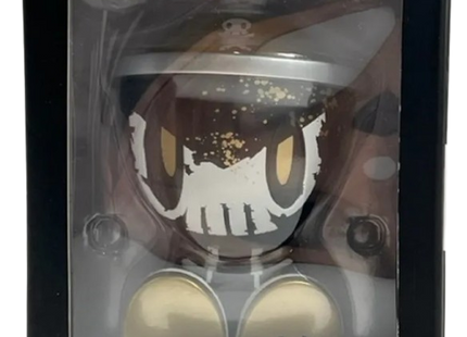 Battle Damaged Lil Qwiky Gold Signed Canbot Canz Art Toy by Quiccs x Czee13