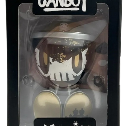 Battle Damaged Lil Qwiky Gold Signed Canbot Canz Art Toy by Quiccs x Czee13