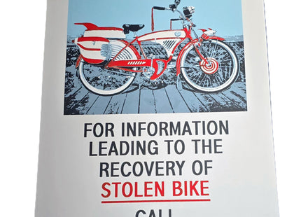 Bike Reward Poster! Silkscreen Print by Jacob Borshard