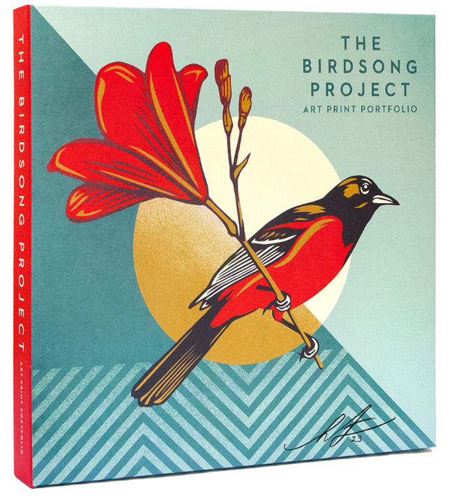 Birdsong Project Portfolio Print Set Shepard Fairey OBEY x Various Artists