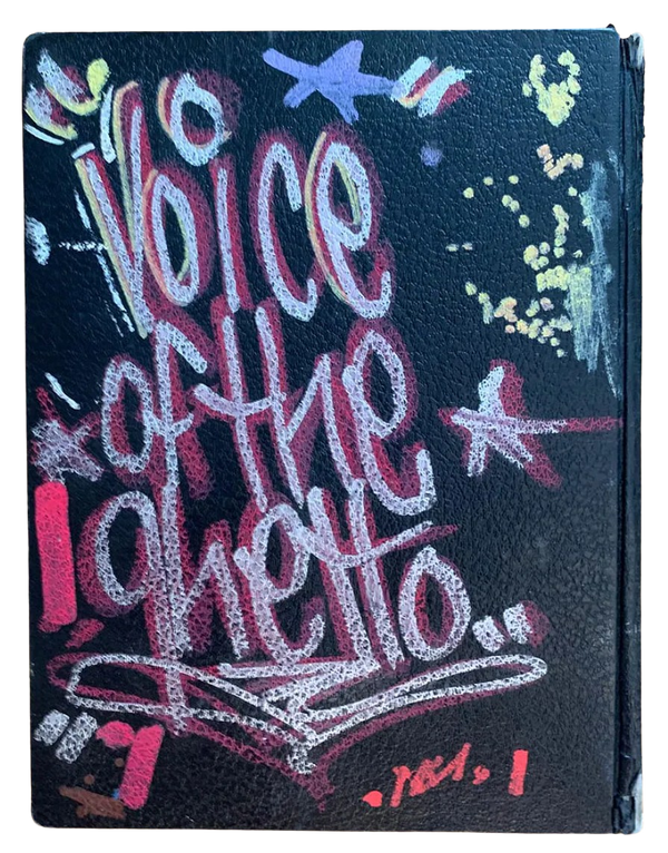 Black Book Graffiti Drawing Journal by Stay High 149- Wayne Roberts