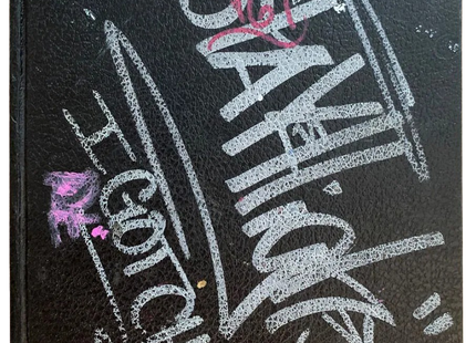 Black Book Graffiti Drawing Journal by Stay High 149- Wayne Roberts