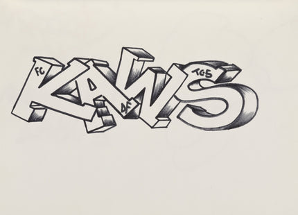 Black Book Graffiti Journal by TC5 x Totem x Psycho x ZiNk x Kaws