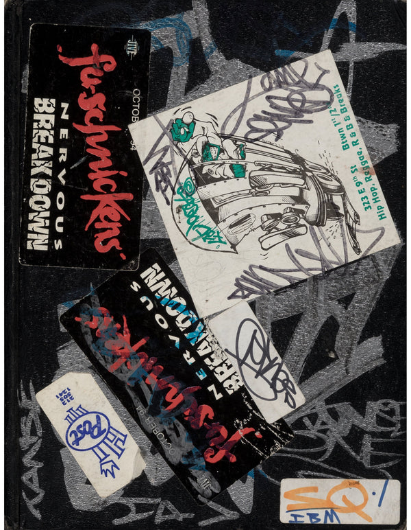 Carnet de graffitis Black Book par TC5 x Totem x Psycho x ZiNk x Kaws
