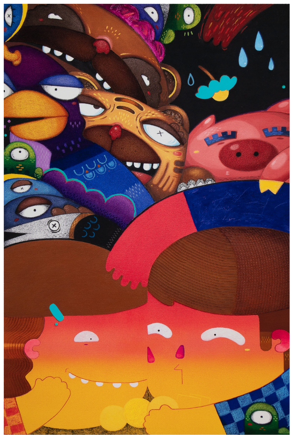 Impression giclée Black Sky par Young Lee