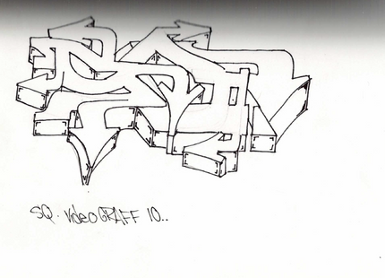 Black Book Graffiti Journal by TC5 x Totem x Psycho x ZiNk x Kaws