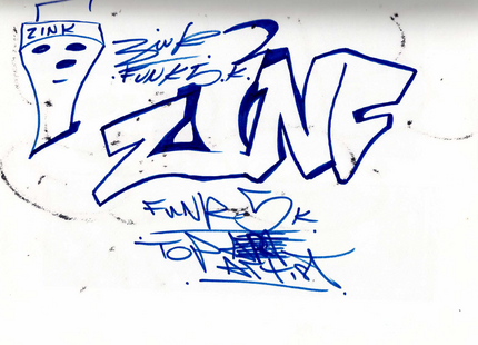 Black Book Graffiti Journal by TC5 x Totem x Psycho x ZiNk x Kaws