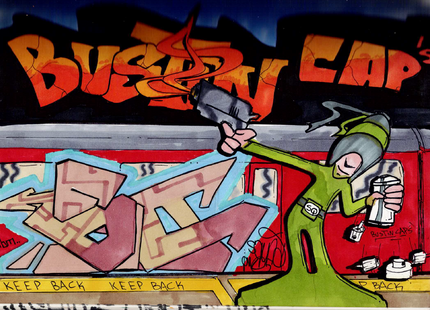 Black Book Graffiti Journal by TC5 x Totem x Psycho x ZiNk x Kaws