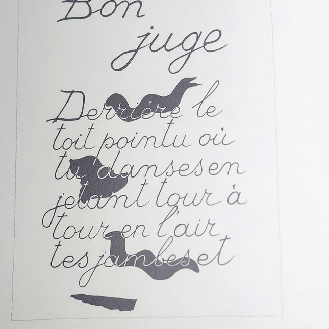 Bon Juge DLM117 Lithograph Print by Georges Braque