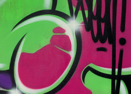 Bubbles 9015 Original Spray Paint Painting by Seen UA