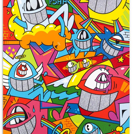Catch The Stars Special Edition III PP Serigraph Print by El Pez