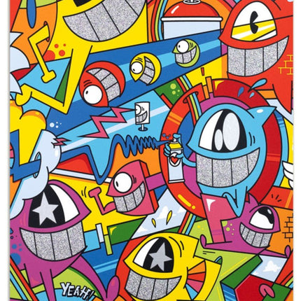 Catch The Stars Special Edition II PP Serigraph Print by El Pez