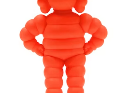 Chum 22 Orange Art Toy by Kaws- Brian Donnelly