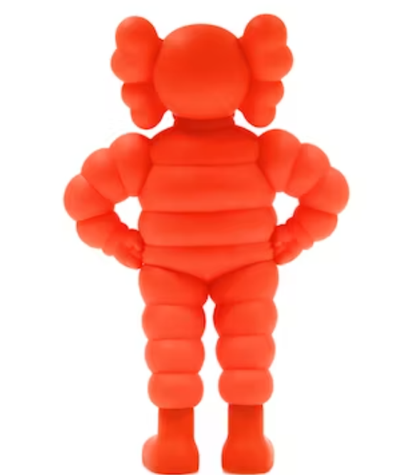Chum 22 Orange Art Toy by Kaws- Brian Donnelly