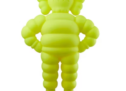 Chum 22 Yellow Art Toy by Kaws- Brian Donnelly