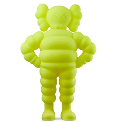 Chum 22 Yellow Art Toy by Kaws- Brian Donnelly