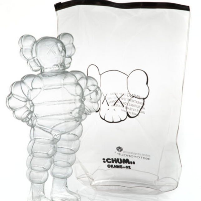 Chum Clear Fine Art Toy by Kaws- Brian Donnelly