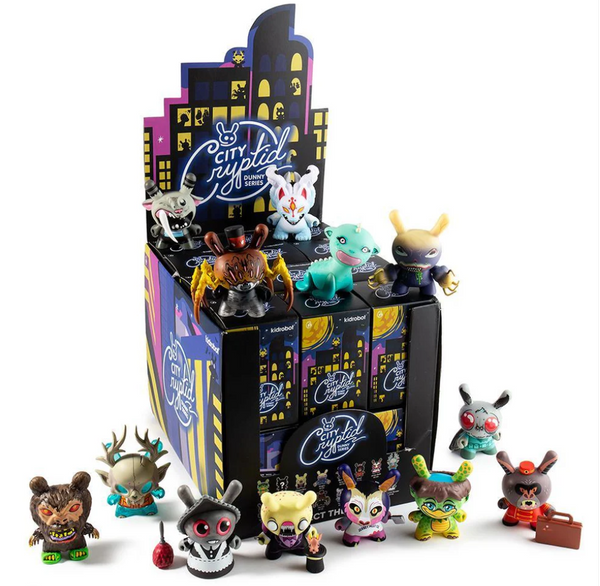 Caja sorpresa City Cryptid Dunny Vinyl Kidrobot Art Toy Sellada Sin abrir