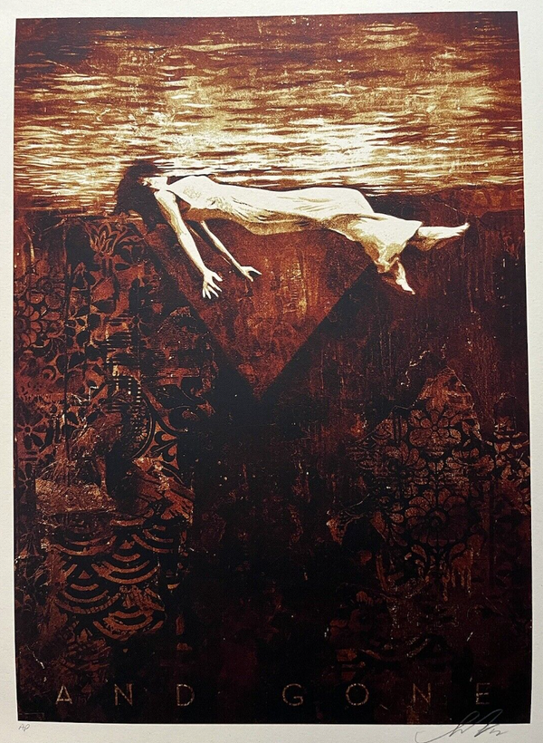 Sérigraphie Clémentine AP par Shepard Fairey - OBEY