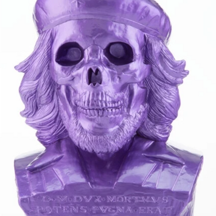 Dead Che SDCC Purple Signed Vinyl Bust Sculpture by Frank Kozik
