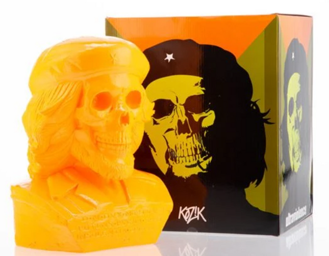 Dead Che SDCC Orange Vinyl Bust Sculpture by Frank Kozik